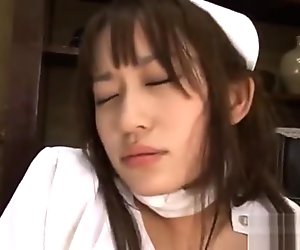 Hot nurse mika osawa fucking a dildo part3